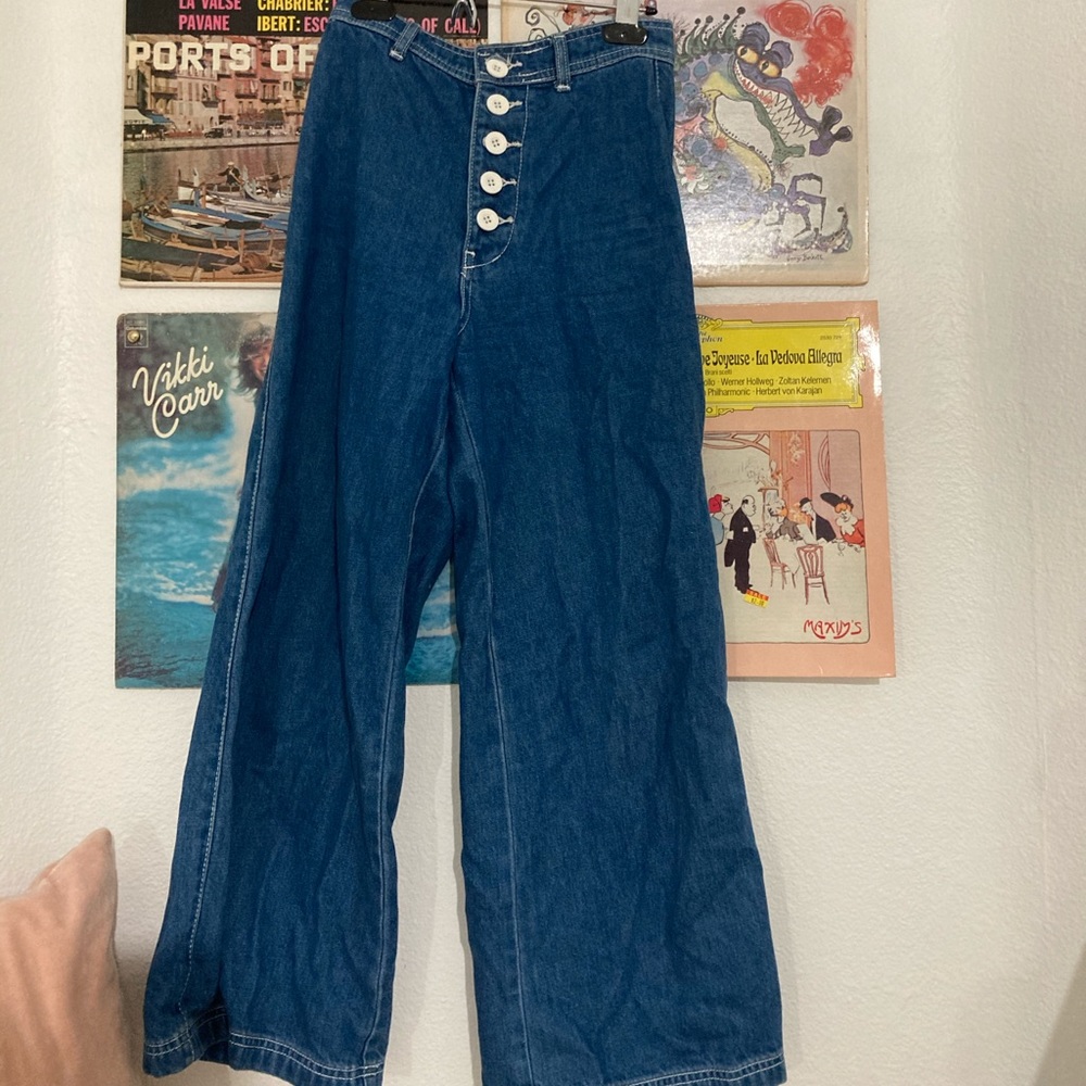 Wide leg Urban Outfitters jeans